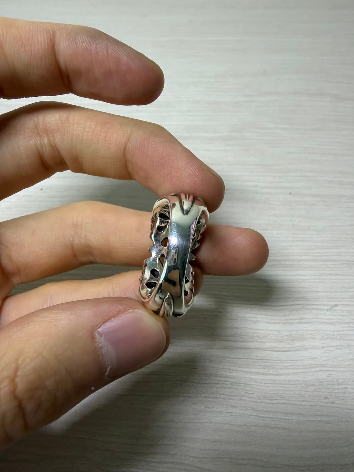 [us10] 크롬하츠 k&t 링 상품이미지5