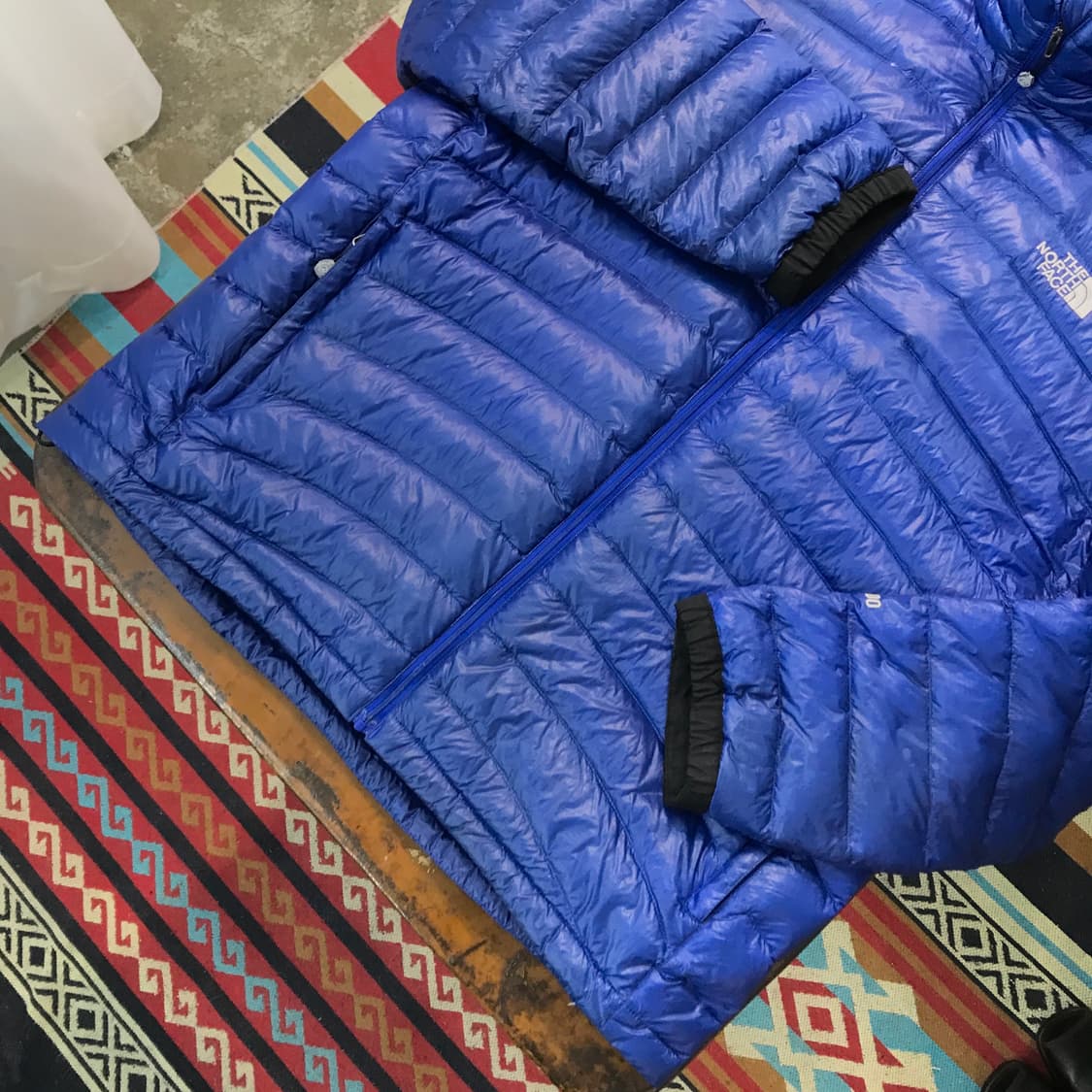 노스페이스 800 써밋 블루 경량 패딩 점퍼 남성 110 사이즈 상품이미지3