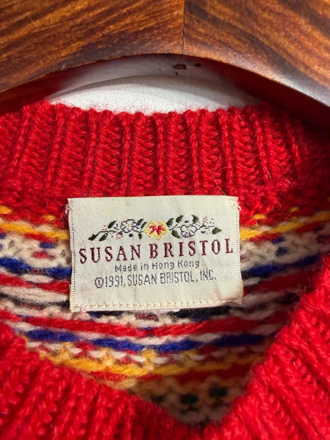 Shetland wool 100%  노르딕 니트 m~L 상품이미지7