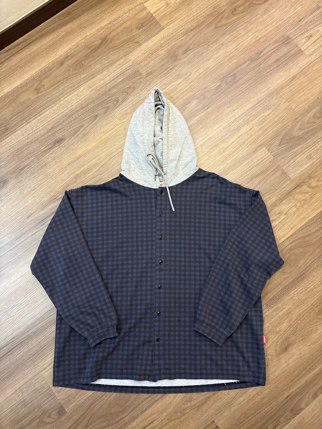 블랙아웃 후디 셔츠 M 상품이미지1