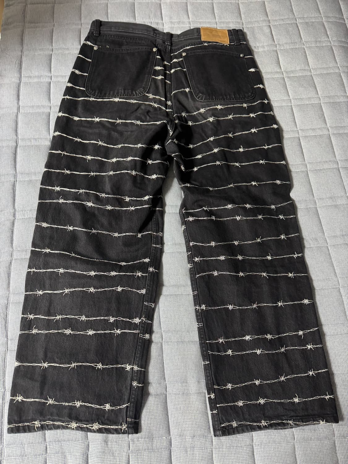 노매뉴얼 바지 W.F 데님 팬츠 철조망 상품이미지6