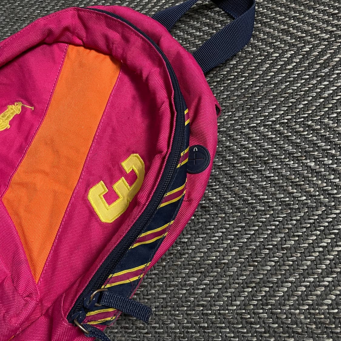 00s 폴로 랄프로렌 올드스쿨 빅포니 백팩 핑크y 4870 상품이미지5