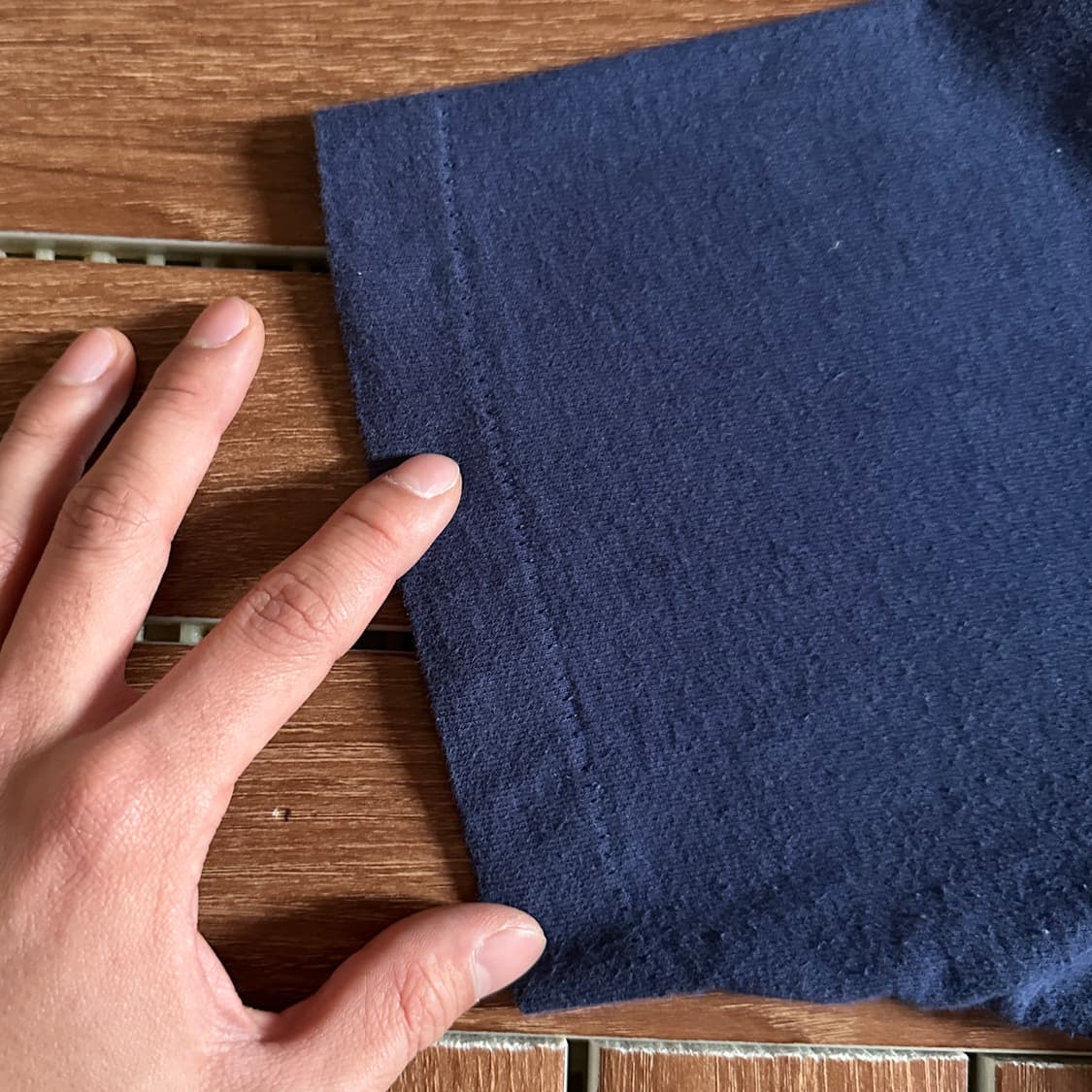 90‘s Nj croce ‘Popeye’ usa made 1/2 tee 상품이미지7