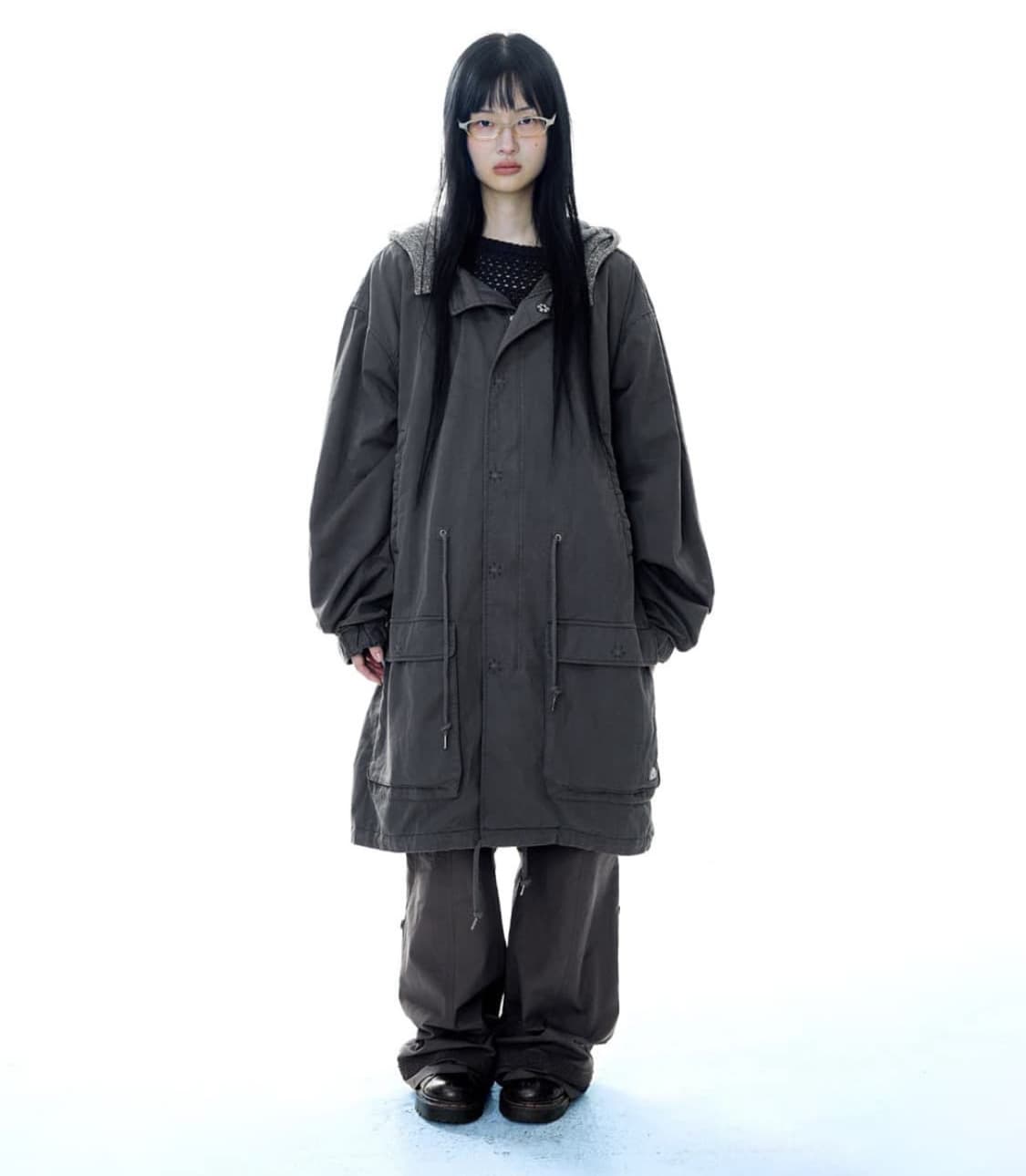 코이세이오 야상 차콜 상품이미지1