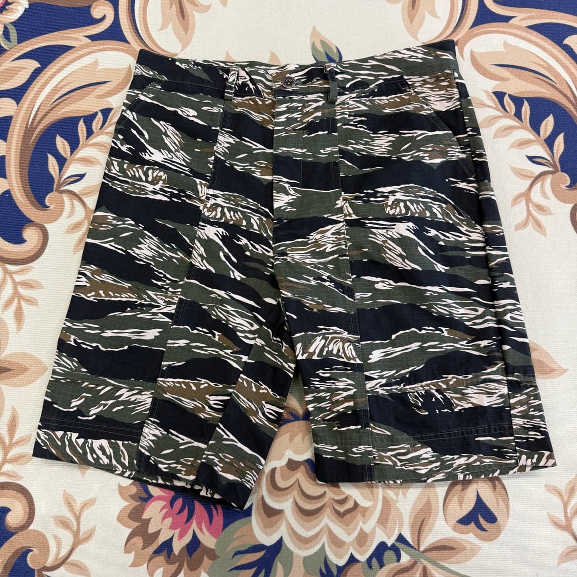 (M)프리즘 웍스 Frismworks 타이거 카모 카고반바지 상품이미지1