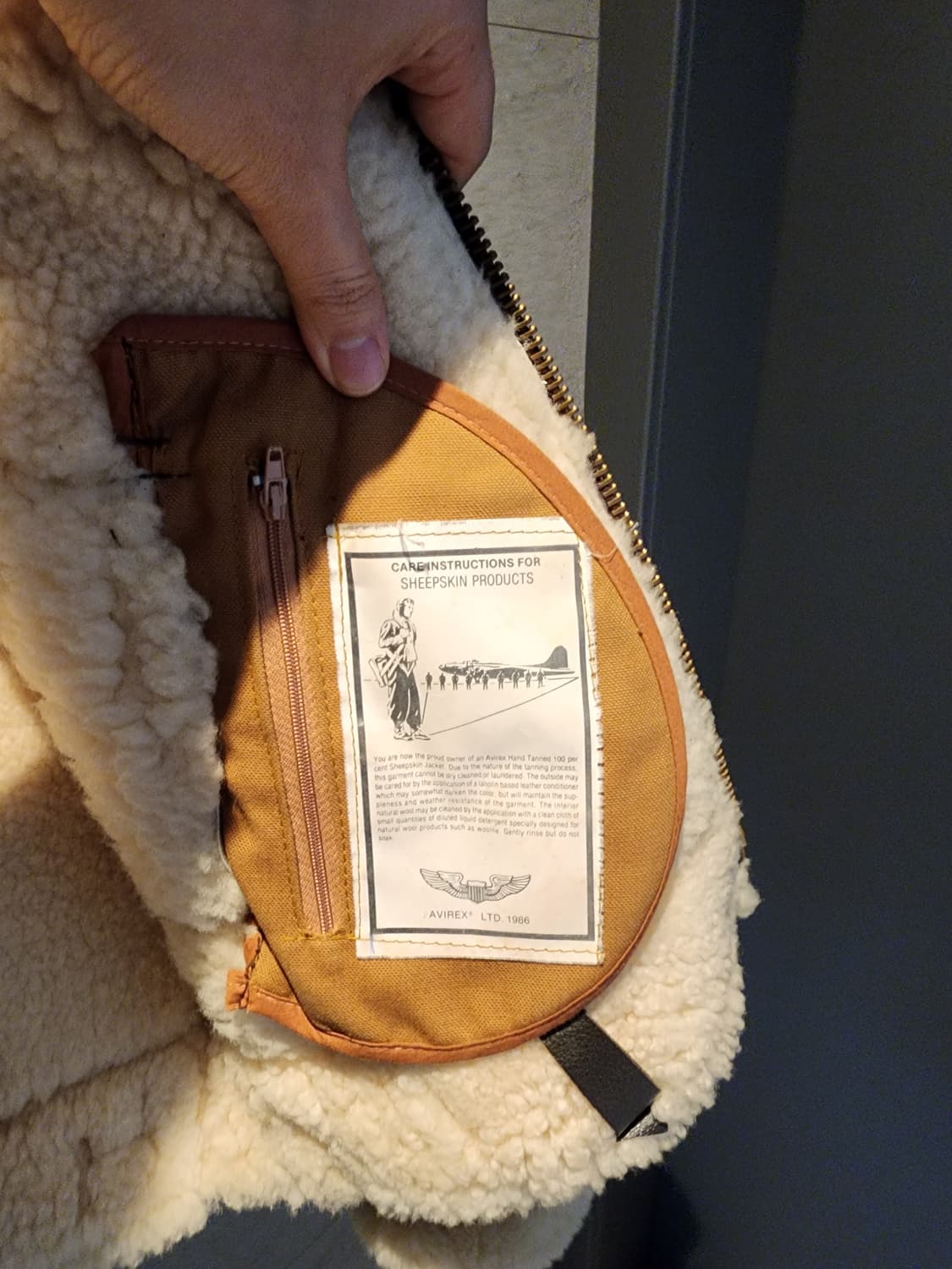 70's 아비렉스 B-3 무스탕 상품이미지8