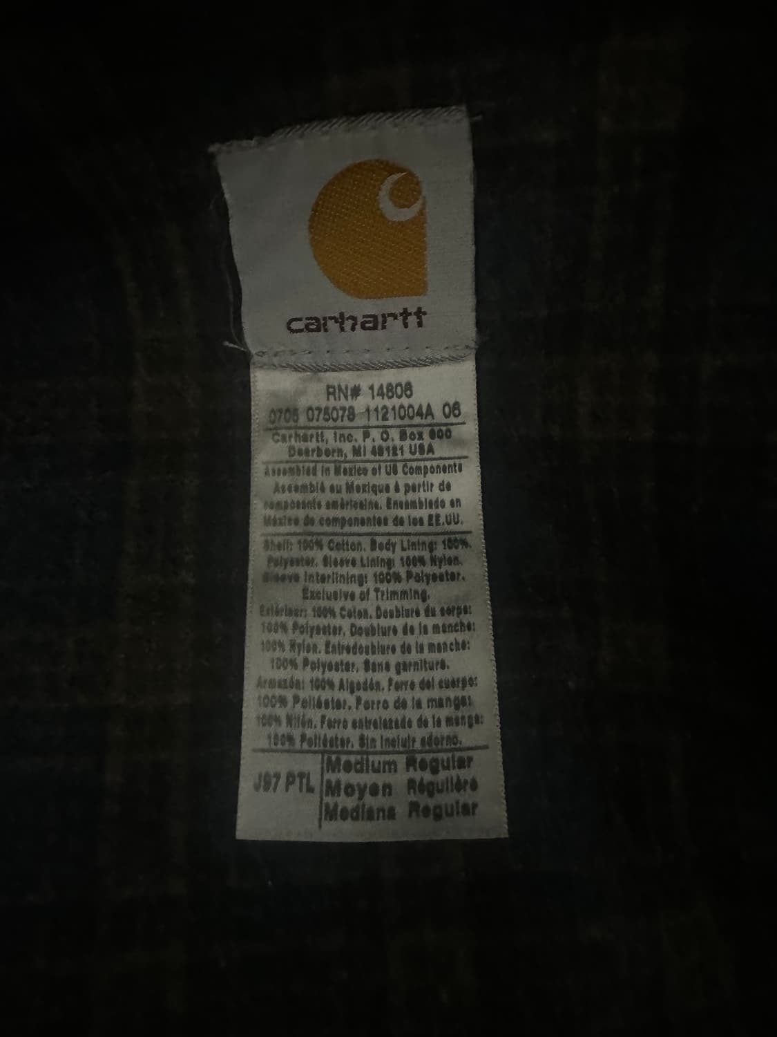 칼하트 J97 ptl M 상품이미지5