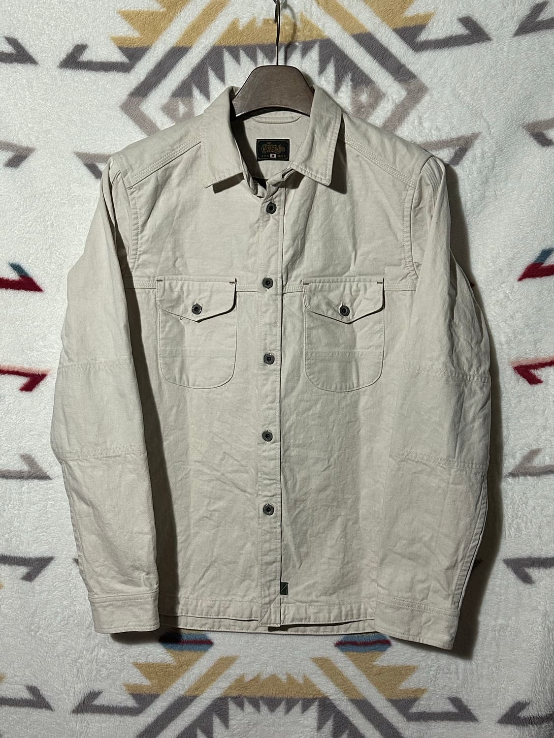 [게루가] •White Denim Work Shirts 상품이미지1