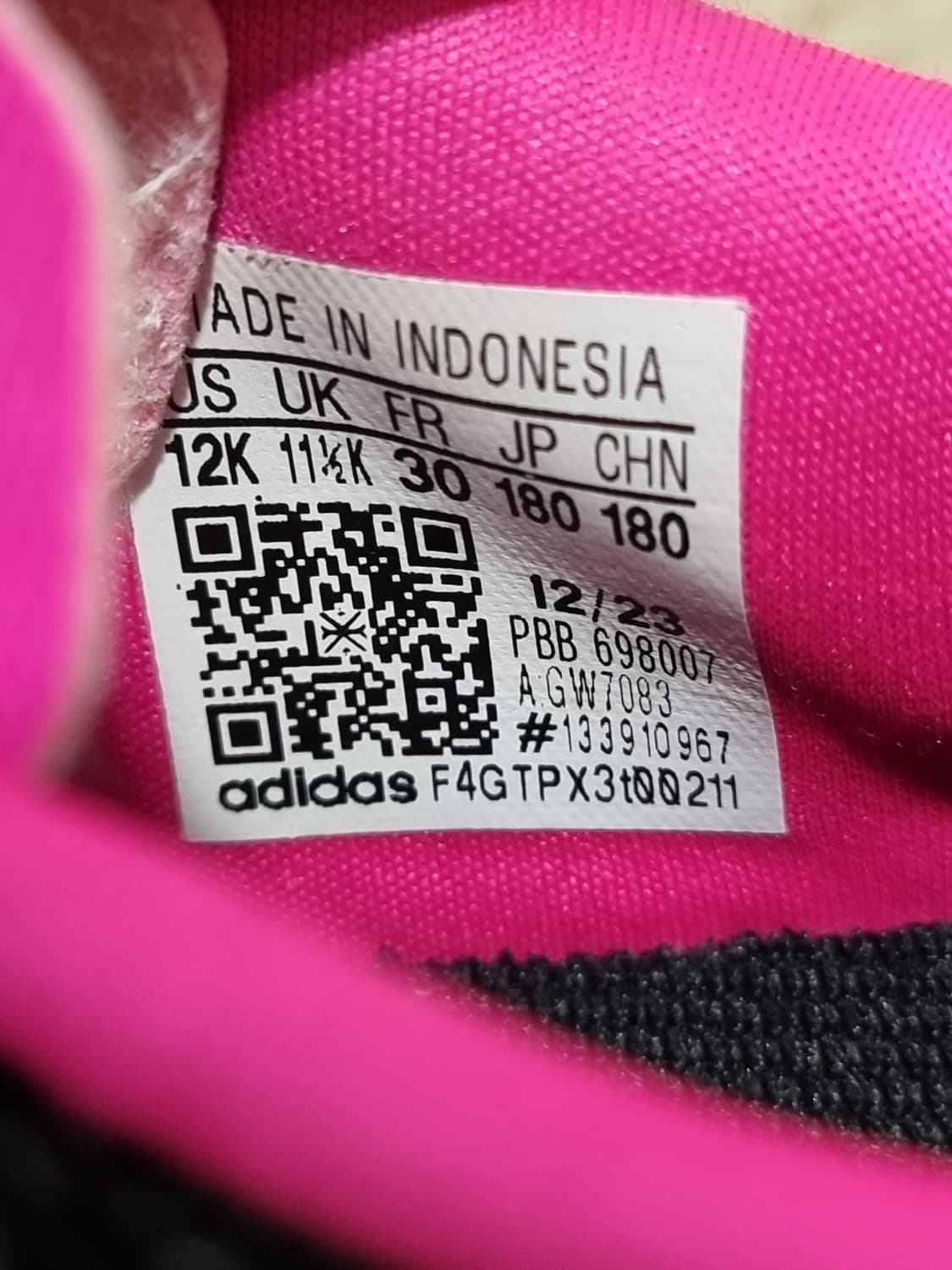 아디다스 키즈 프레데터 애큐러시.4 H&L TF (C776 상품이미지6