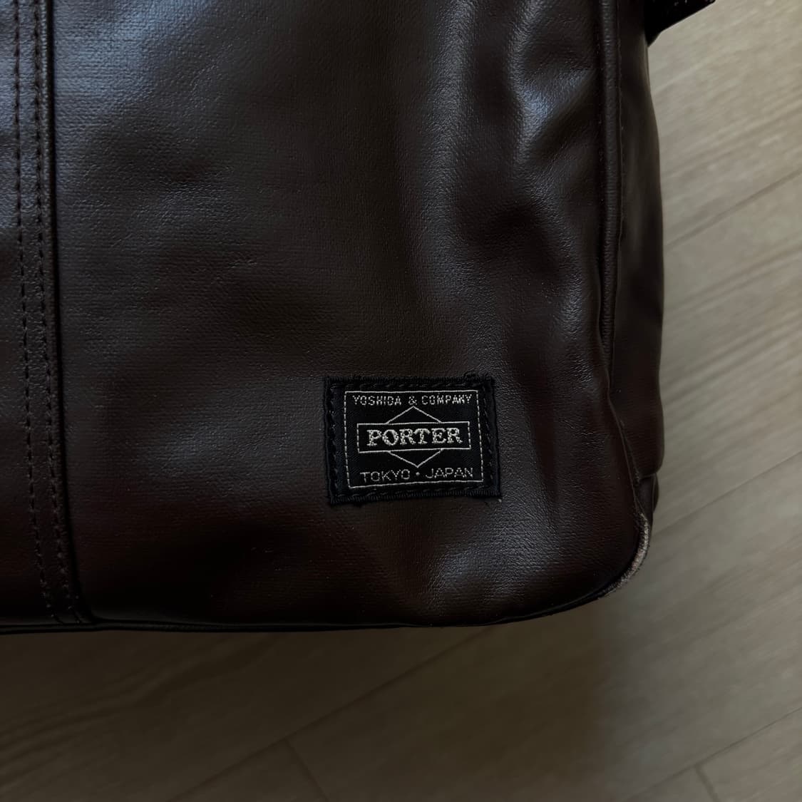 요시다포터 porter 프리스타일 보스턴백 브라운 상품이미지3