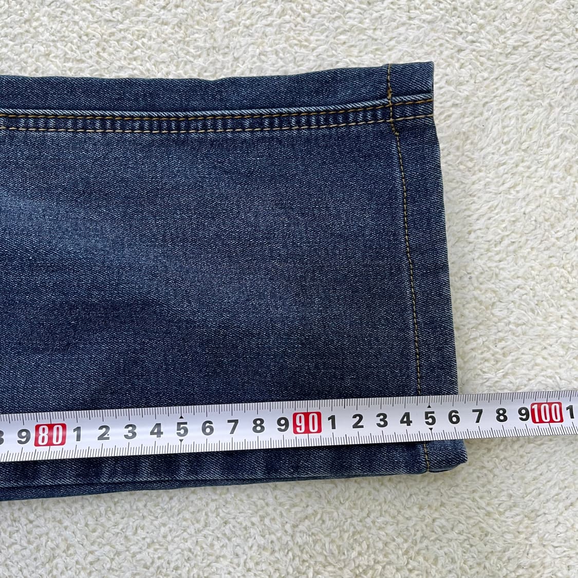 82 후부 일자핏 데님 바지 0414M 상품이미지8