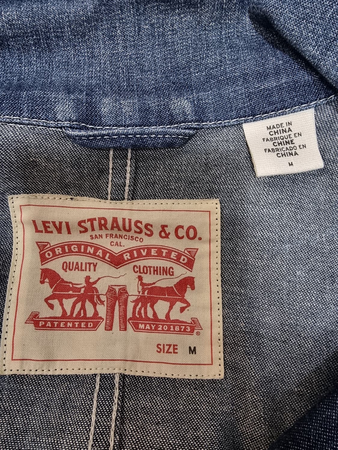 리바이스 데님 자켓 (C685 상품이미지3