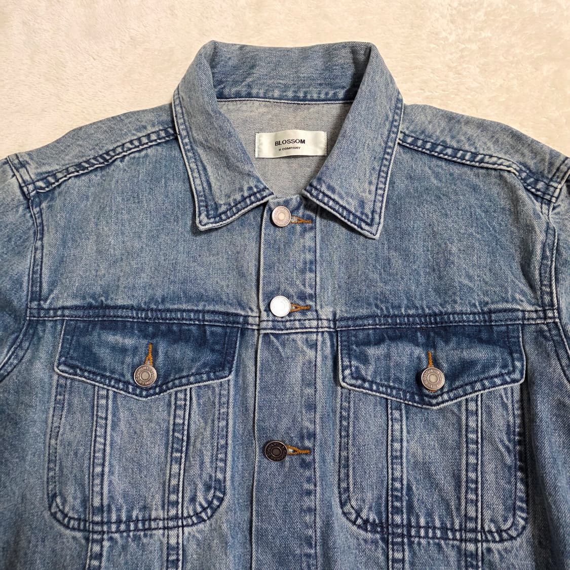 (L)여성 블러썸에이치컴퍼니 데님 자켓 상품이미지2