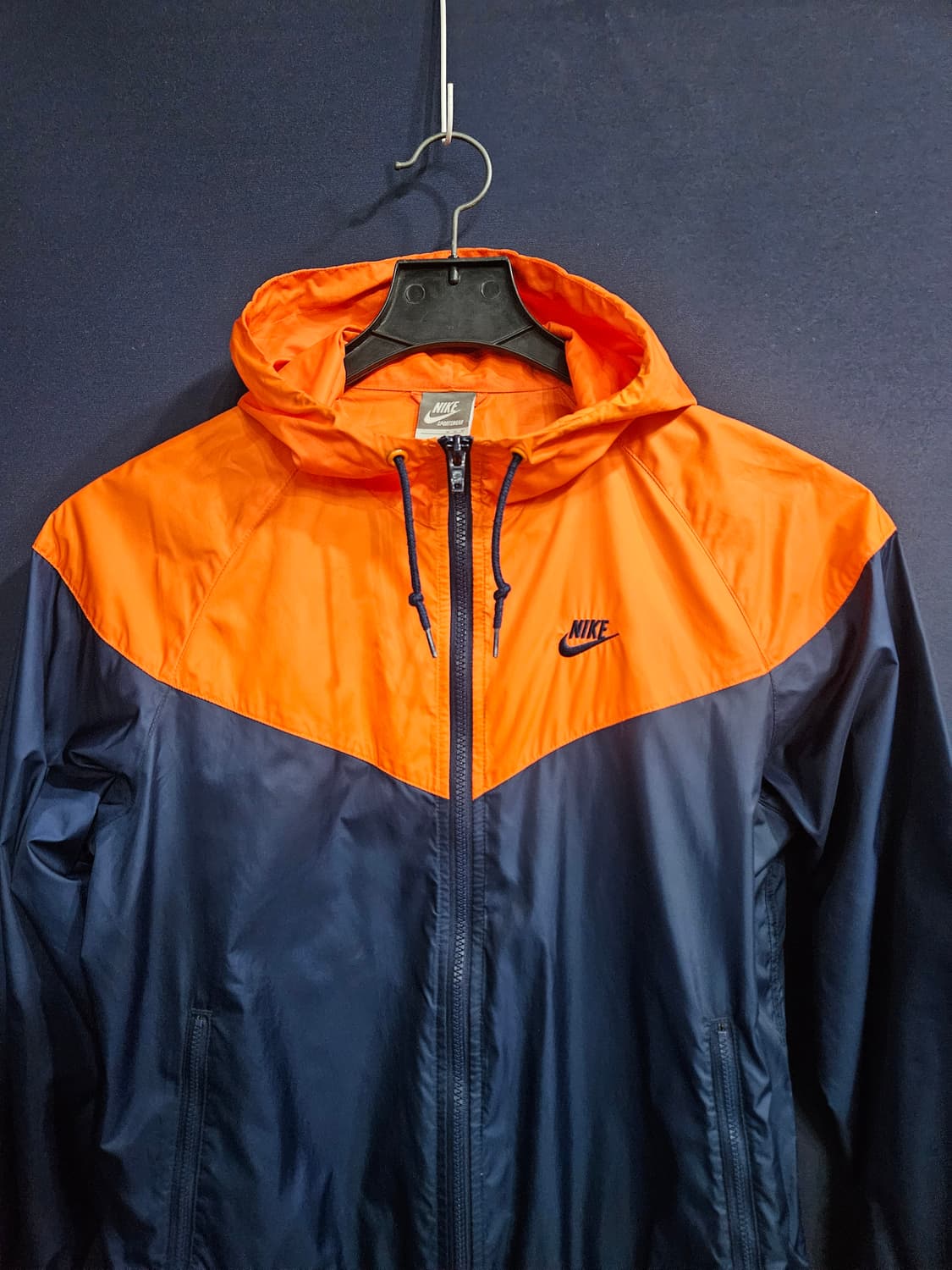 나이키 자수로고 투톤 남성 95 바람막이 후드집업  상품이미지7