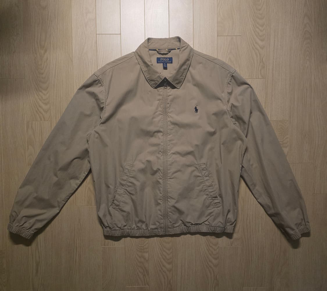 폴로랄프로렌 베이지 코튼 스윙톱 자켓 XL 상품이미지2
