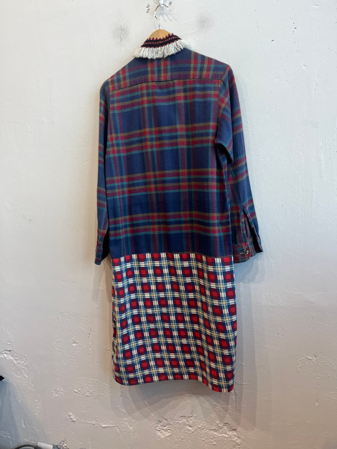 yuumi aria 유미 아리아 믹스 플란넬 에스닉 원피스  상품이미지2