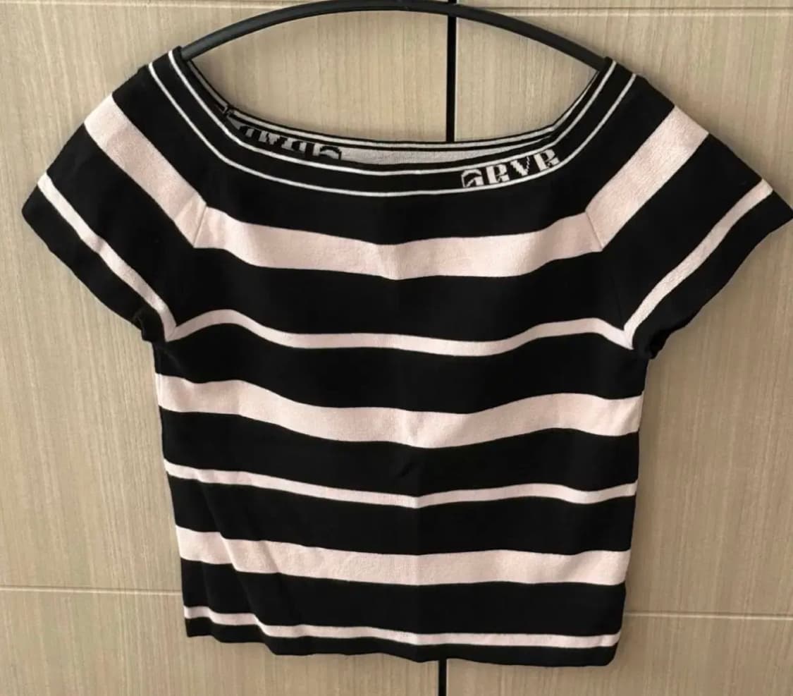 그로브 NILL OFF SHOULDER pink/black 상품이미지2