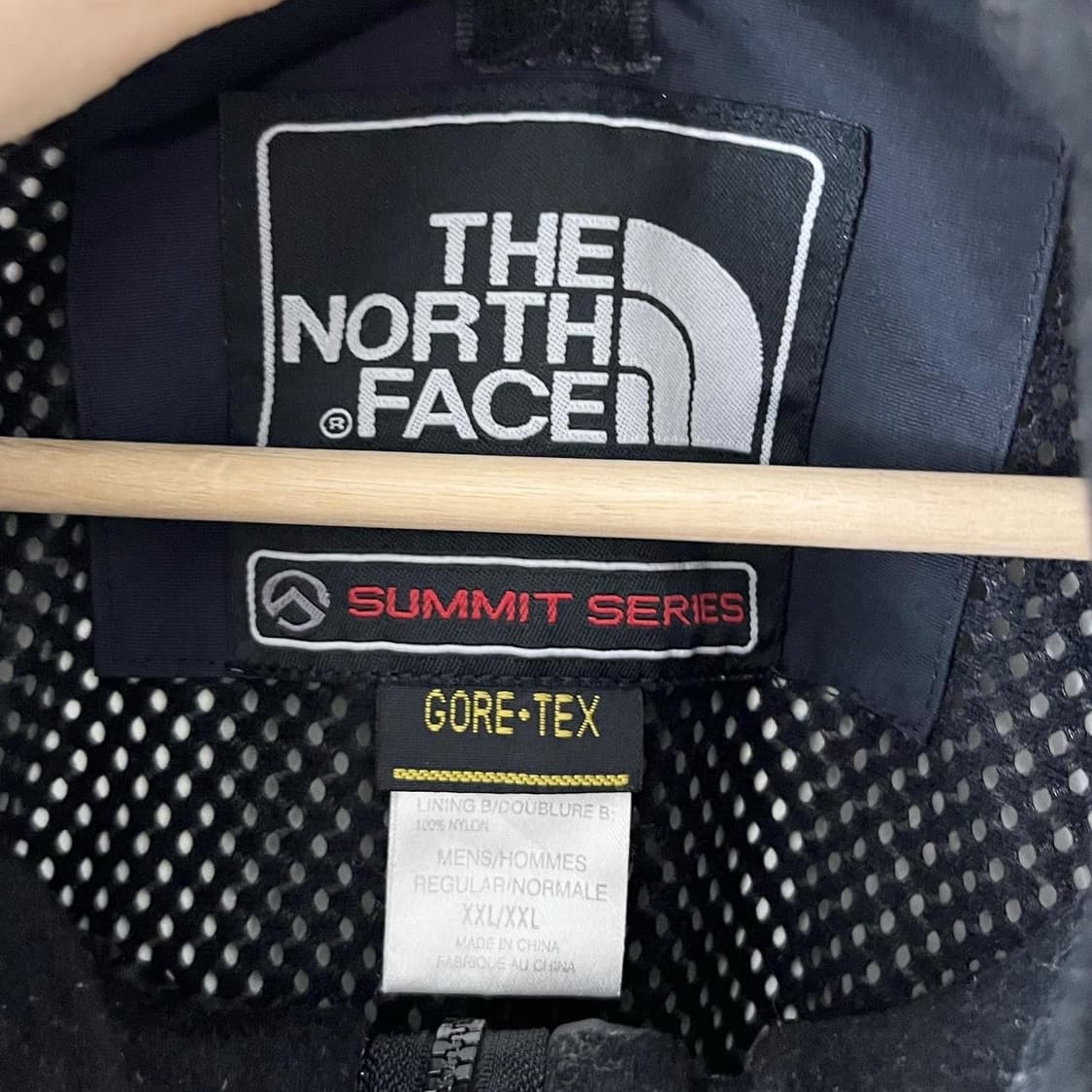 노스페이스 베이지 블랙 고어텍스 윈드브레이커 상품이미지9