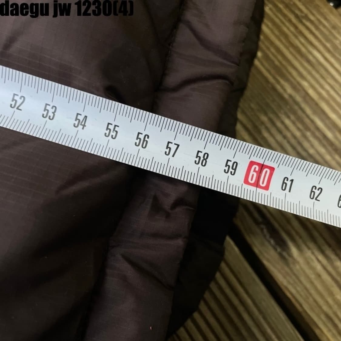 노스페이스 패딩 브라운 불빵존재 상품이미지10