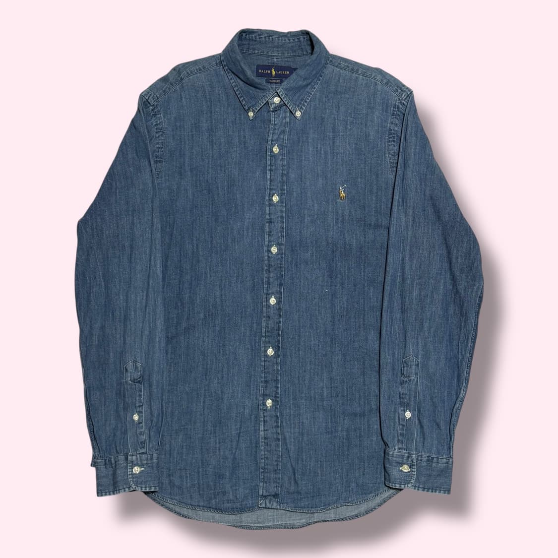 Polo Ralph Lauren 클래식 핏 데님 셔츠 상품이미지1