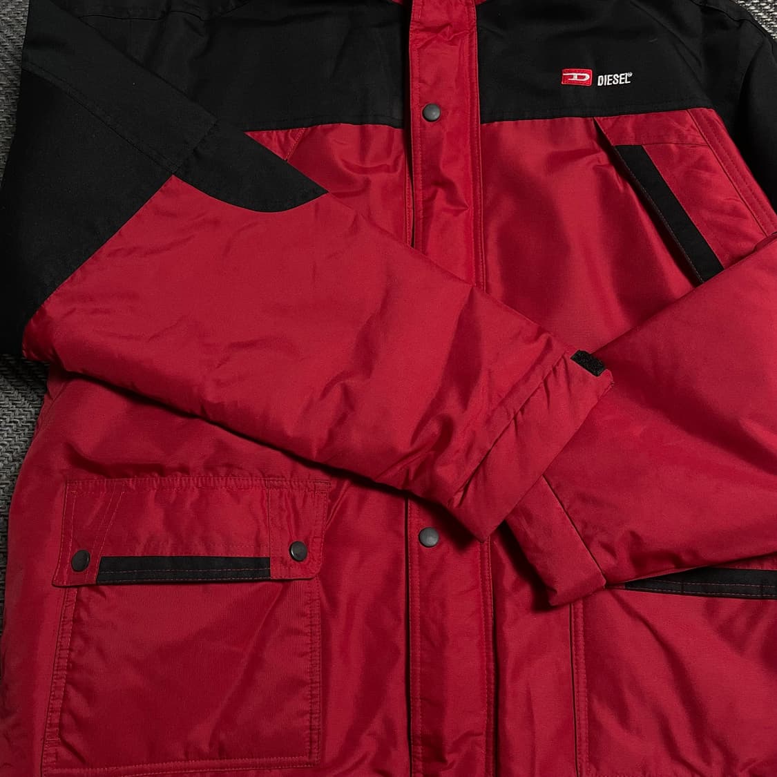00s DISEL 디젤 아카이브 배색 박시핏 마운틴 자켓y 5389 상품이미지3