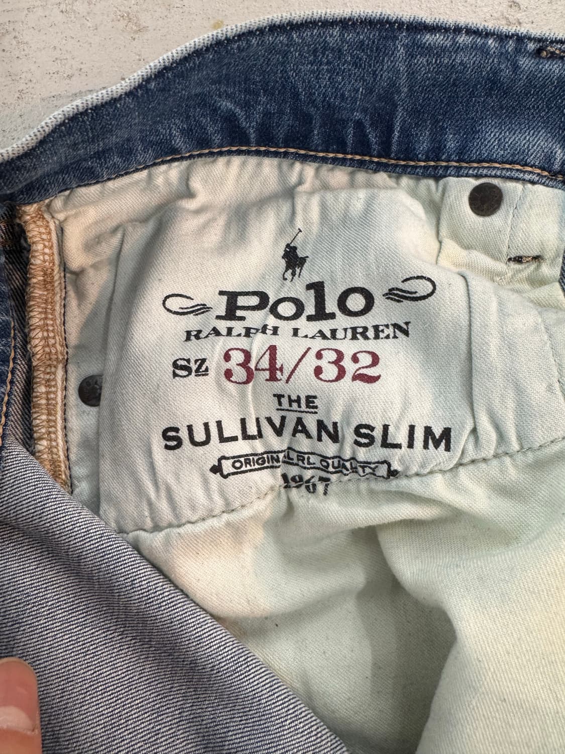 폴로 랄프로렌 sullivan 데님 팬츠 34 상품이미지5