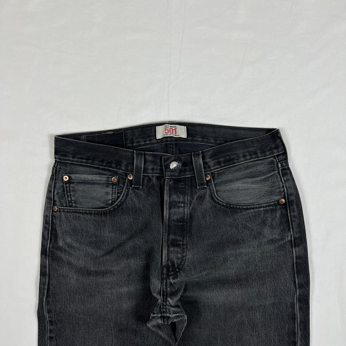 리바이스 levis 501 블랙 데님 청바지 상품이미지2