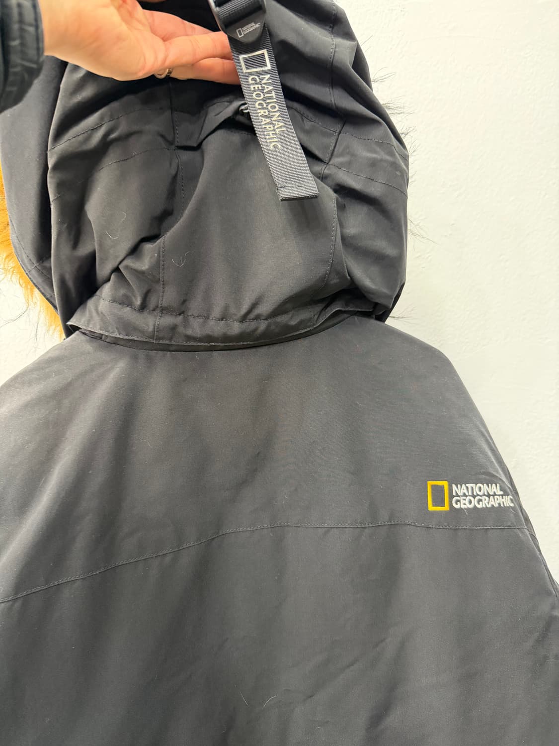 정품) 내셔널지오그래픽 남성 블랙 패딩 XL 상품이미지6
