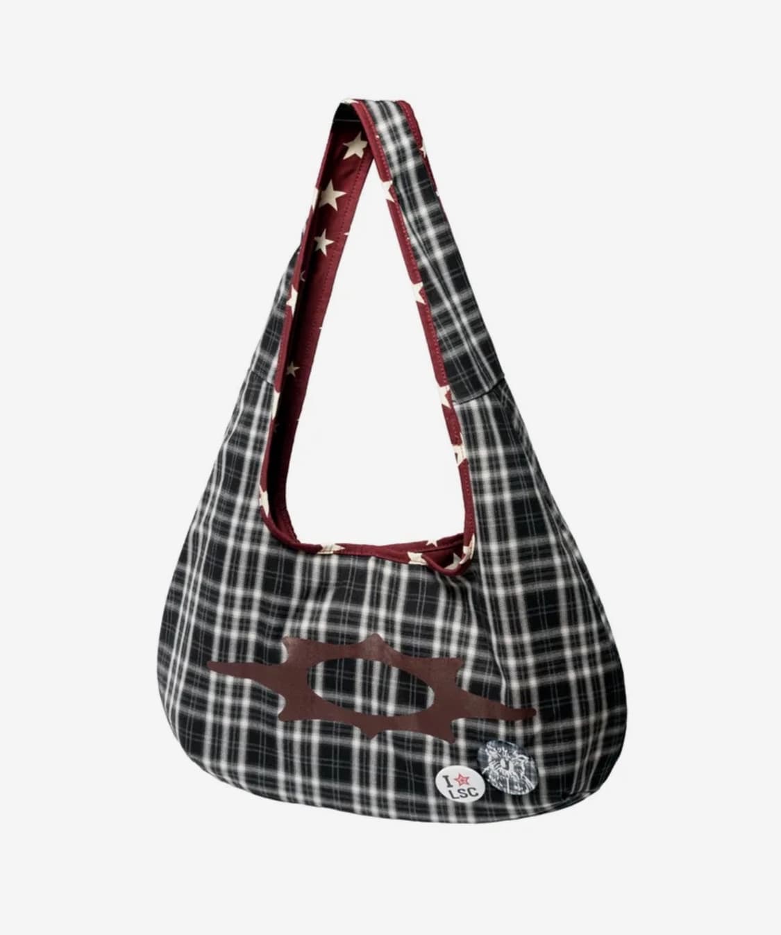 루저스 클럽 리버서블 스타 숄더백 레드 리버시블 백 가방 상품이미지2