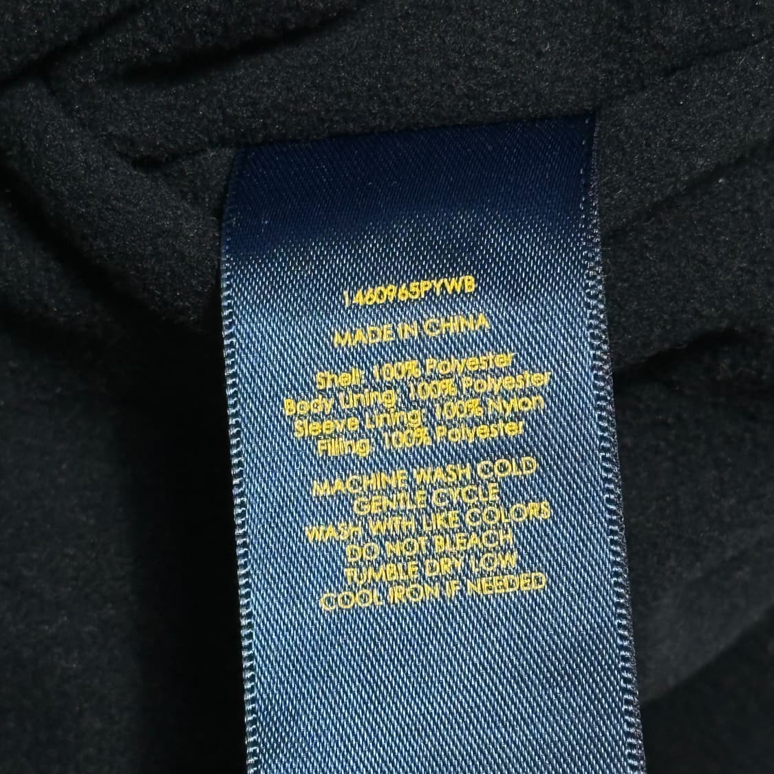 L 폴로랄프로렌 폴리쉘 네이비 자켓 상품이미지5