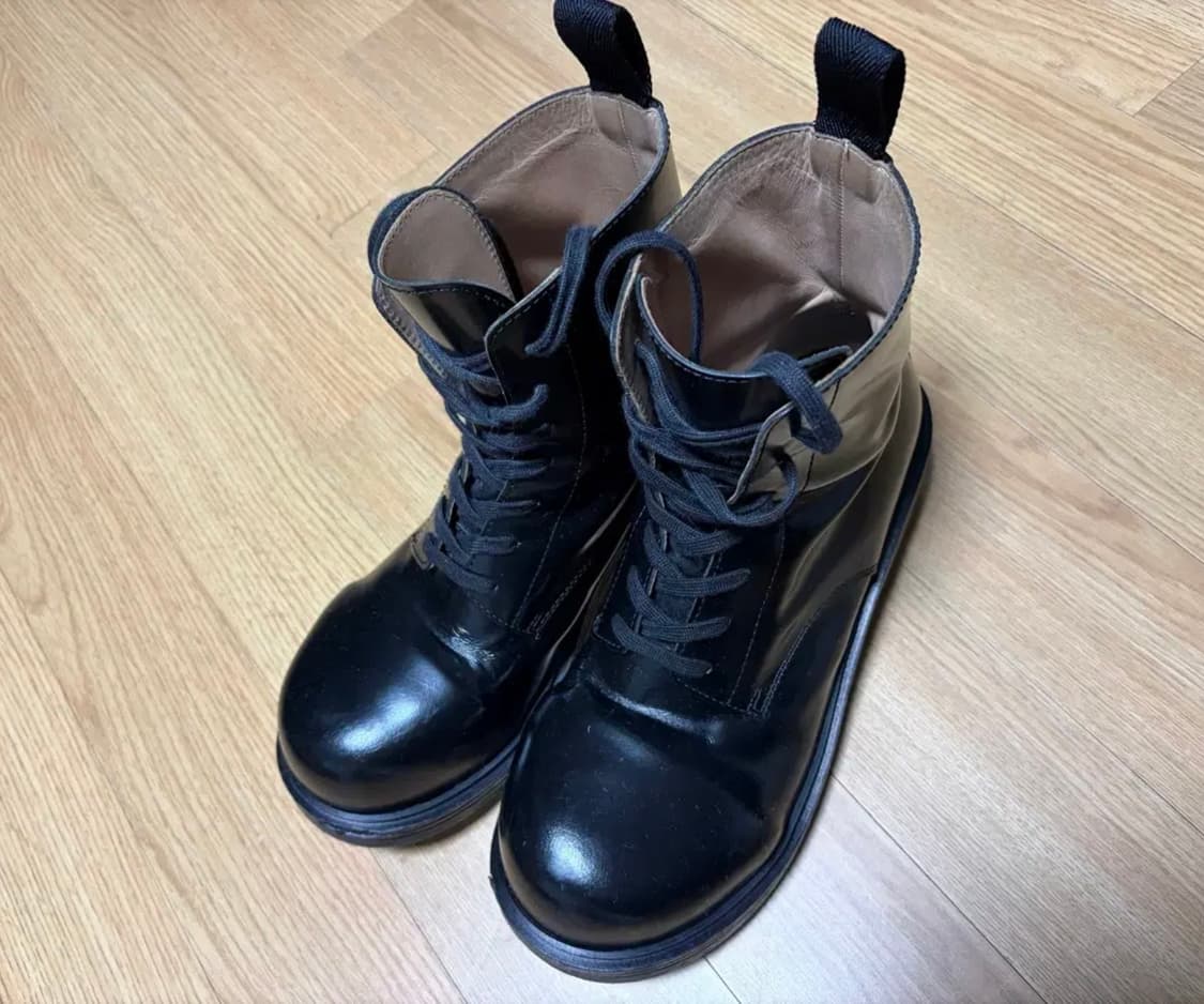 보테가 베네타 파이어맨 레이스업 부츠 상품이미지3