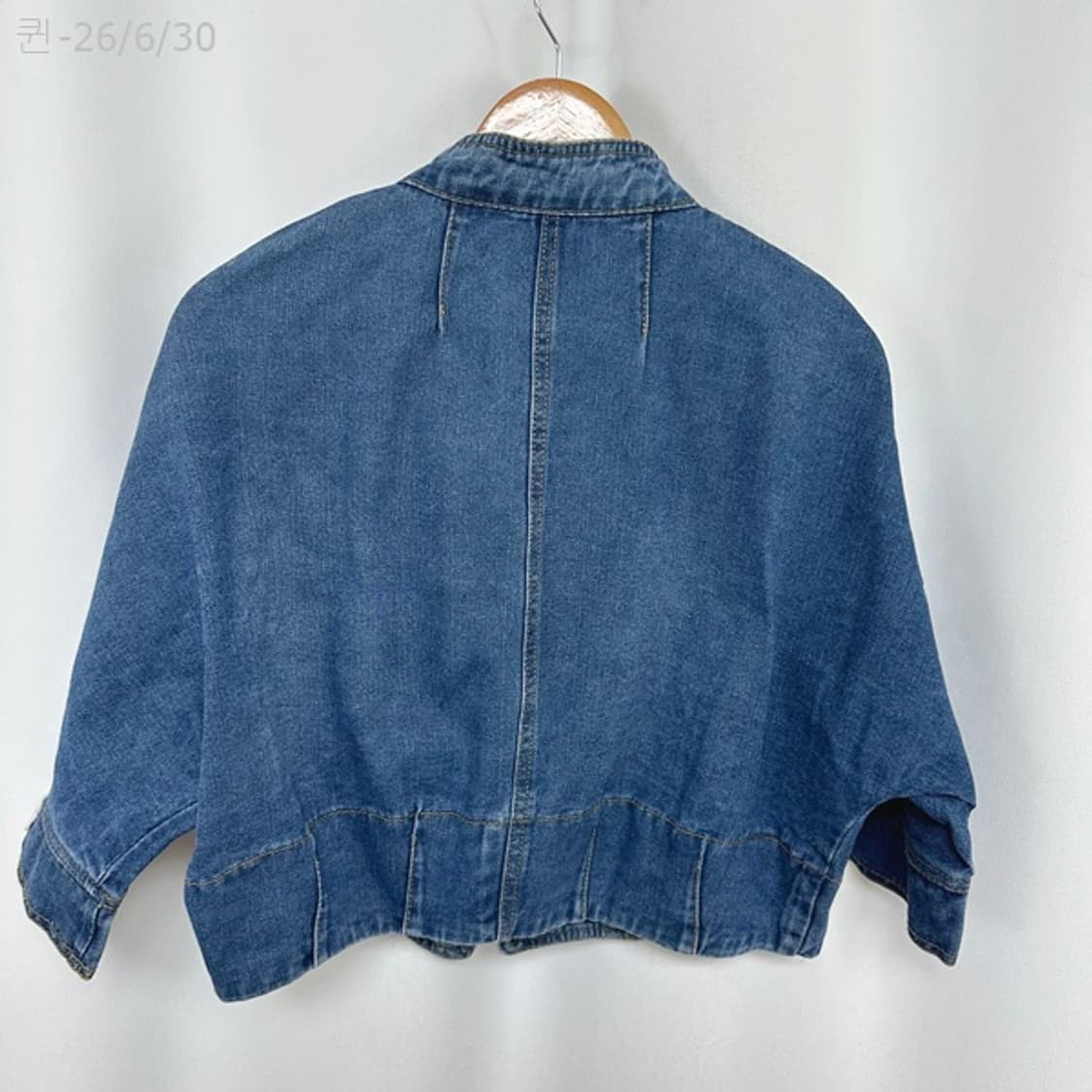 르니앤맥코니 여자 크롭 데님자켓 청자켓 FREE 상품이미지10