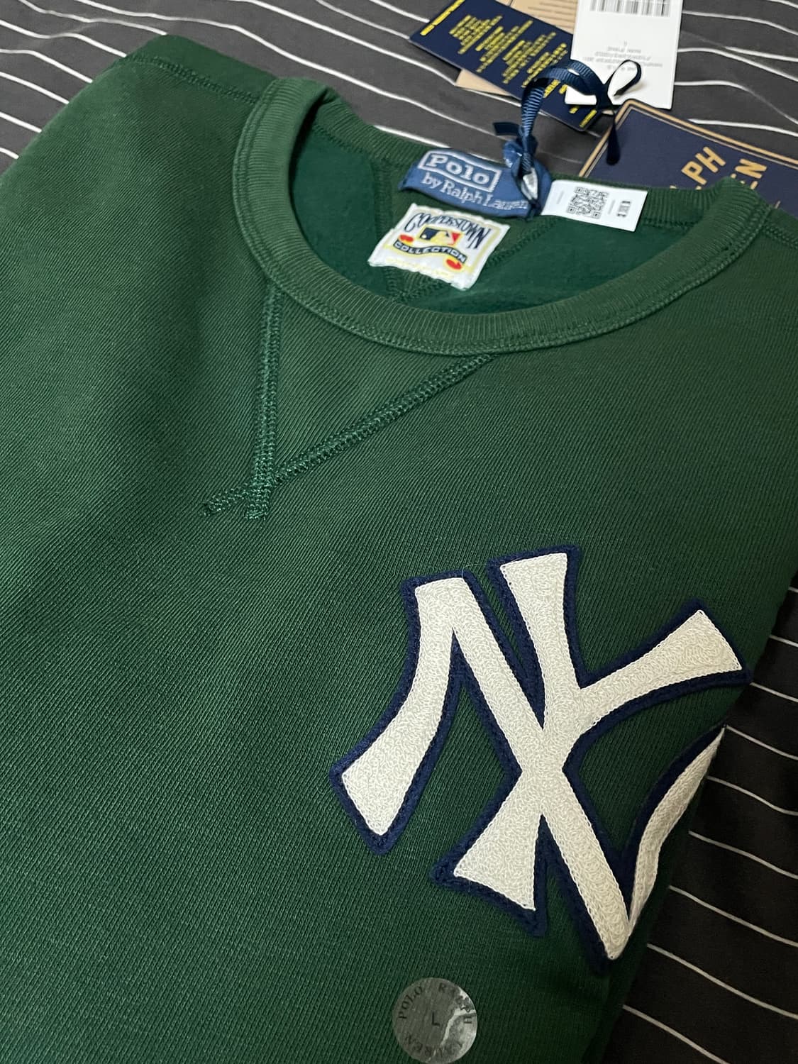 폴로 양키스 맨투맨 L 새상품 상품이미지1