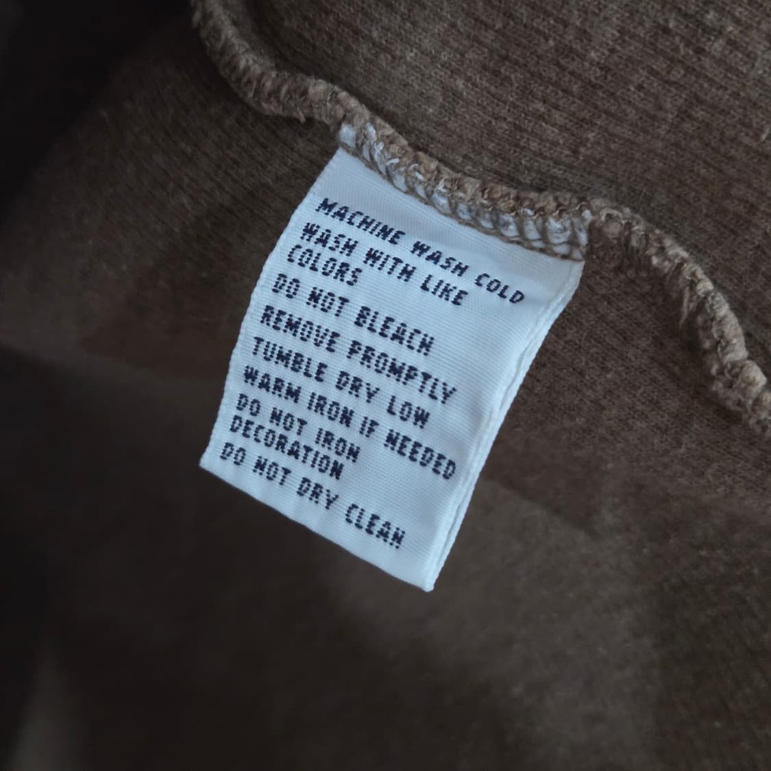 폴로랄프로렌 풀오버 하프집업 연브라운 상품이미지4