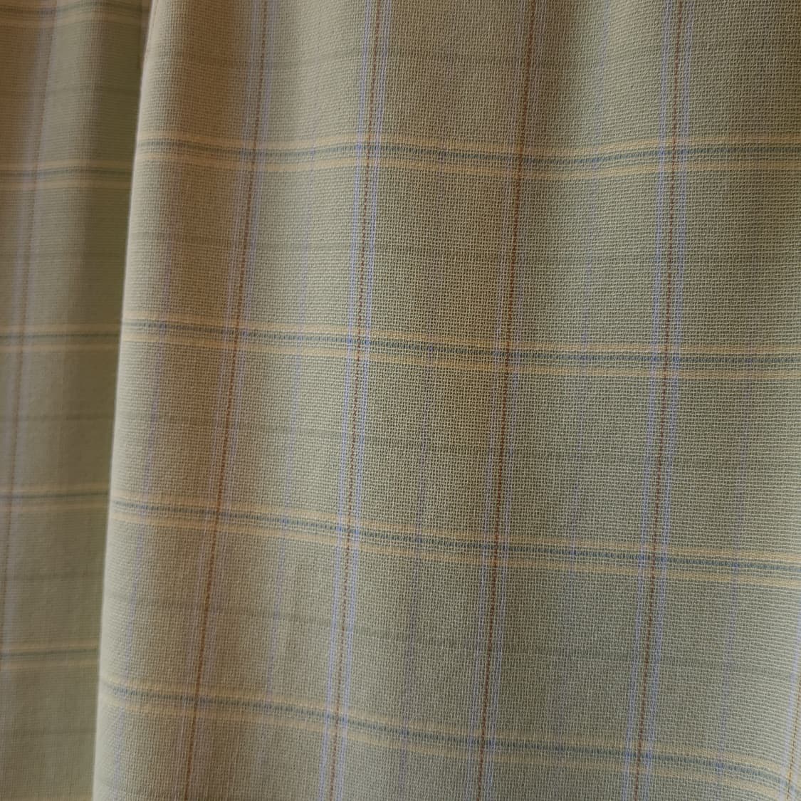 90s 닥스 잉글랜드 레몬 체크 스커트 상품이미지5