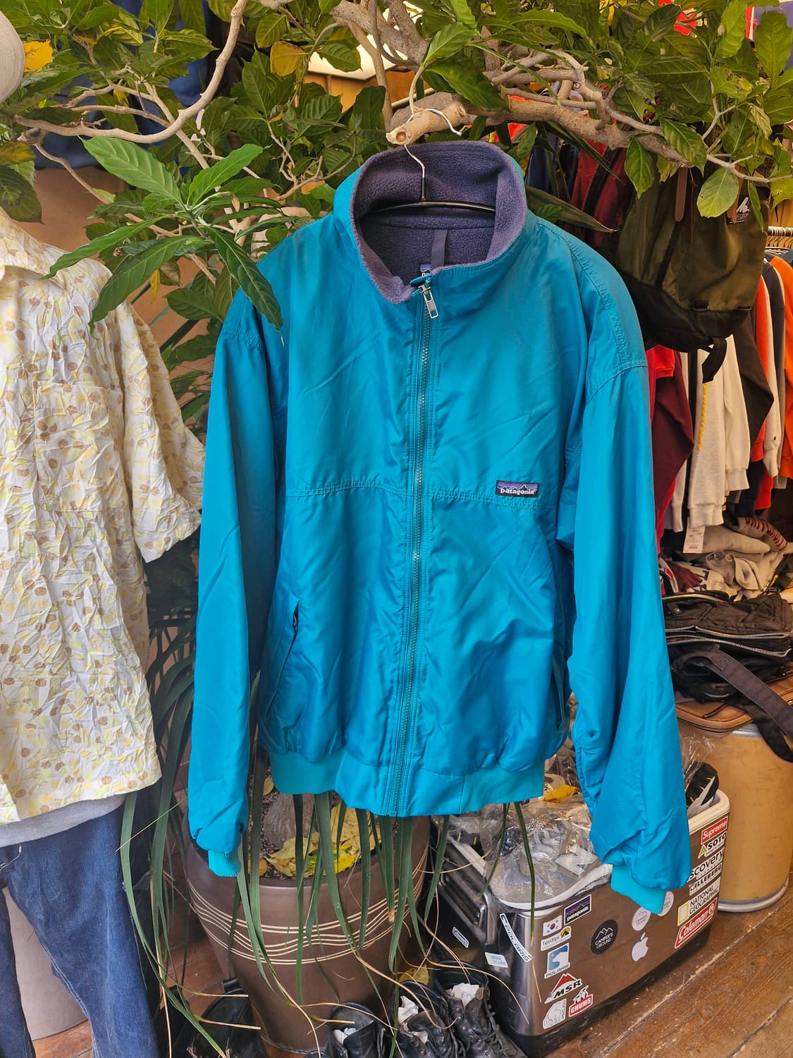 Z-292 파타고니아 쉘드 신칠라 봄버 웜업 자켓  상품이미지1