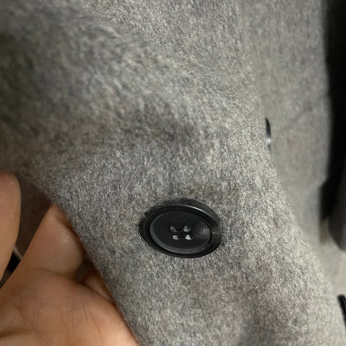 [os]타임 캐시미어 핸드메이드 코트 상품이미지3