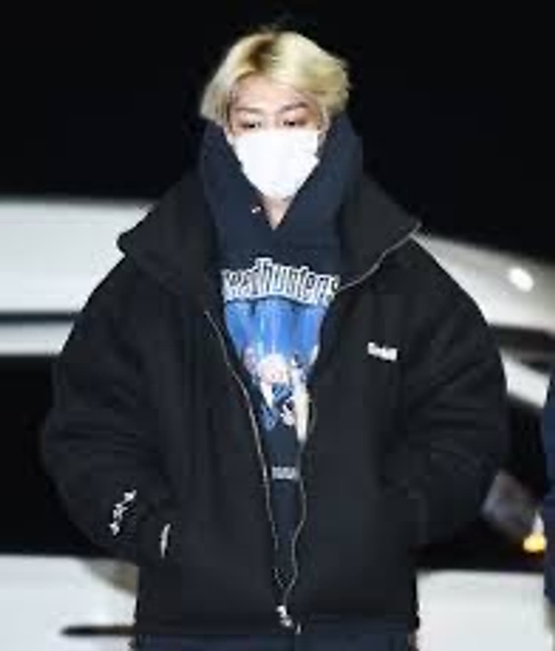 GMBH 오버사이즈 푸퍼 패딩 블랙 상품이미지4