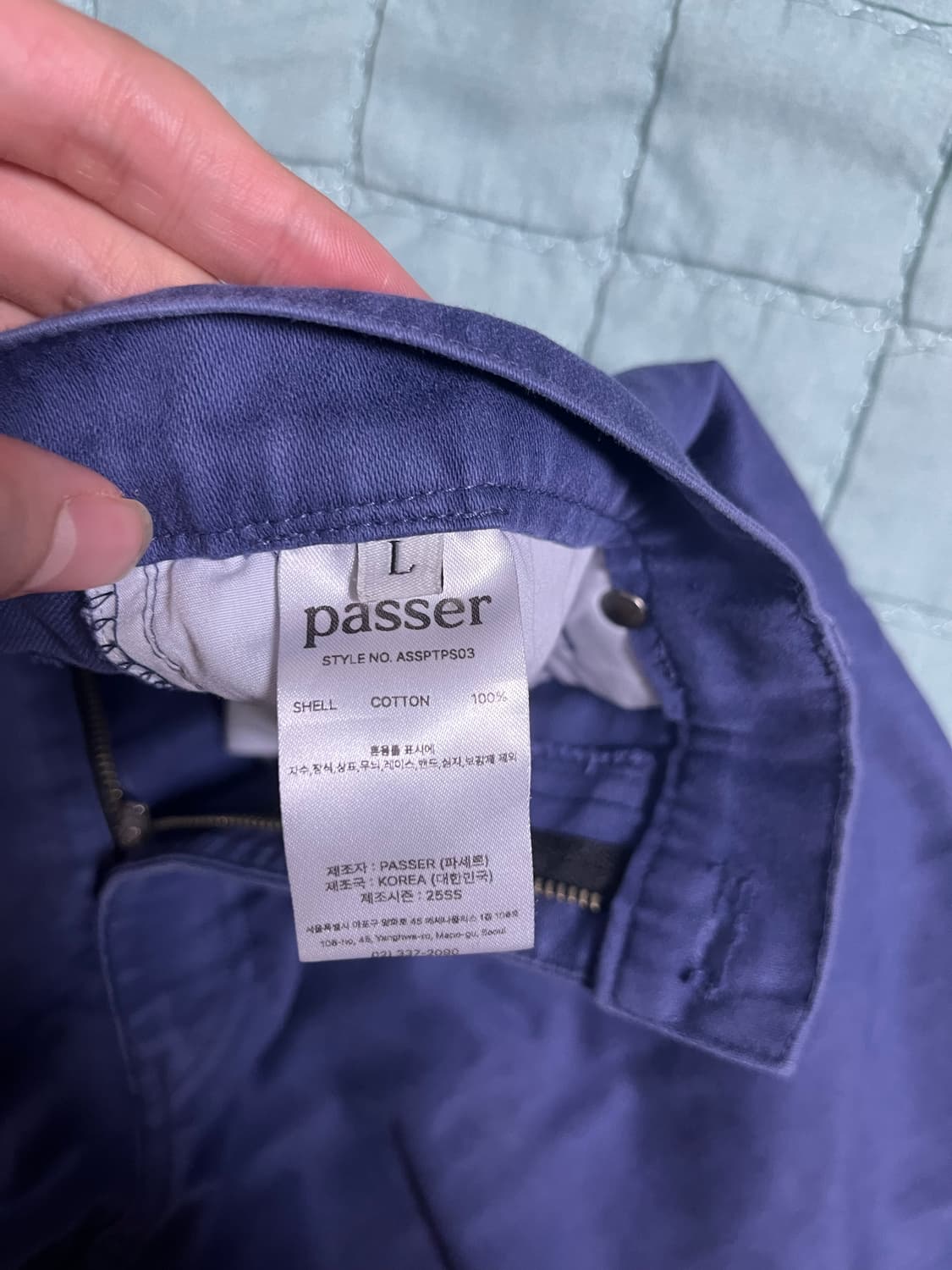 Moleskin Cotton Denim FADE BLUE 상품이미지3