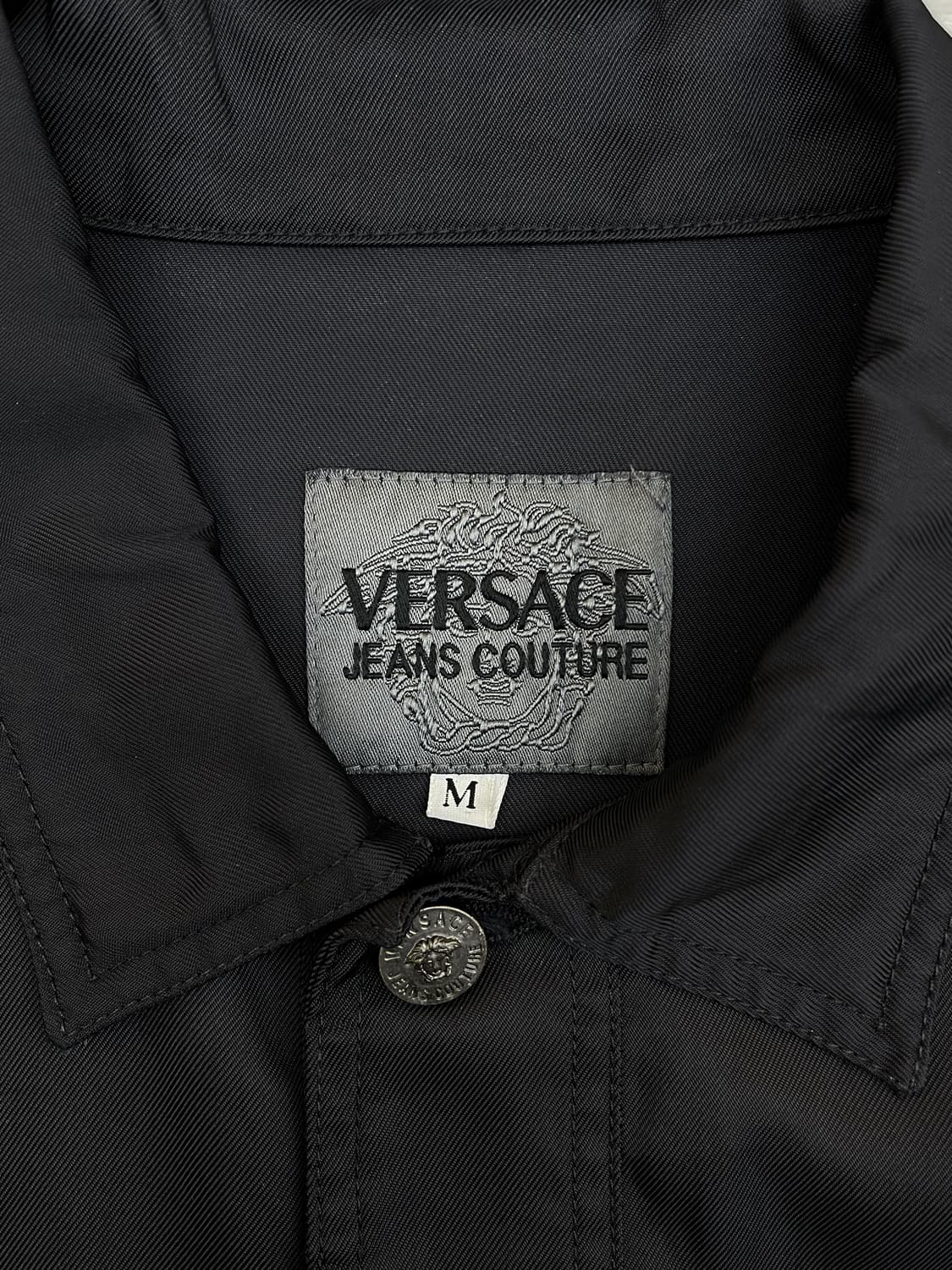 베르사체 진 쿠튀르 90s 웨스턴 스티치 나일론 자켓 상품이미지8