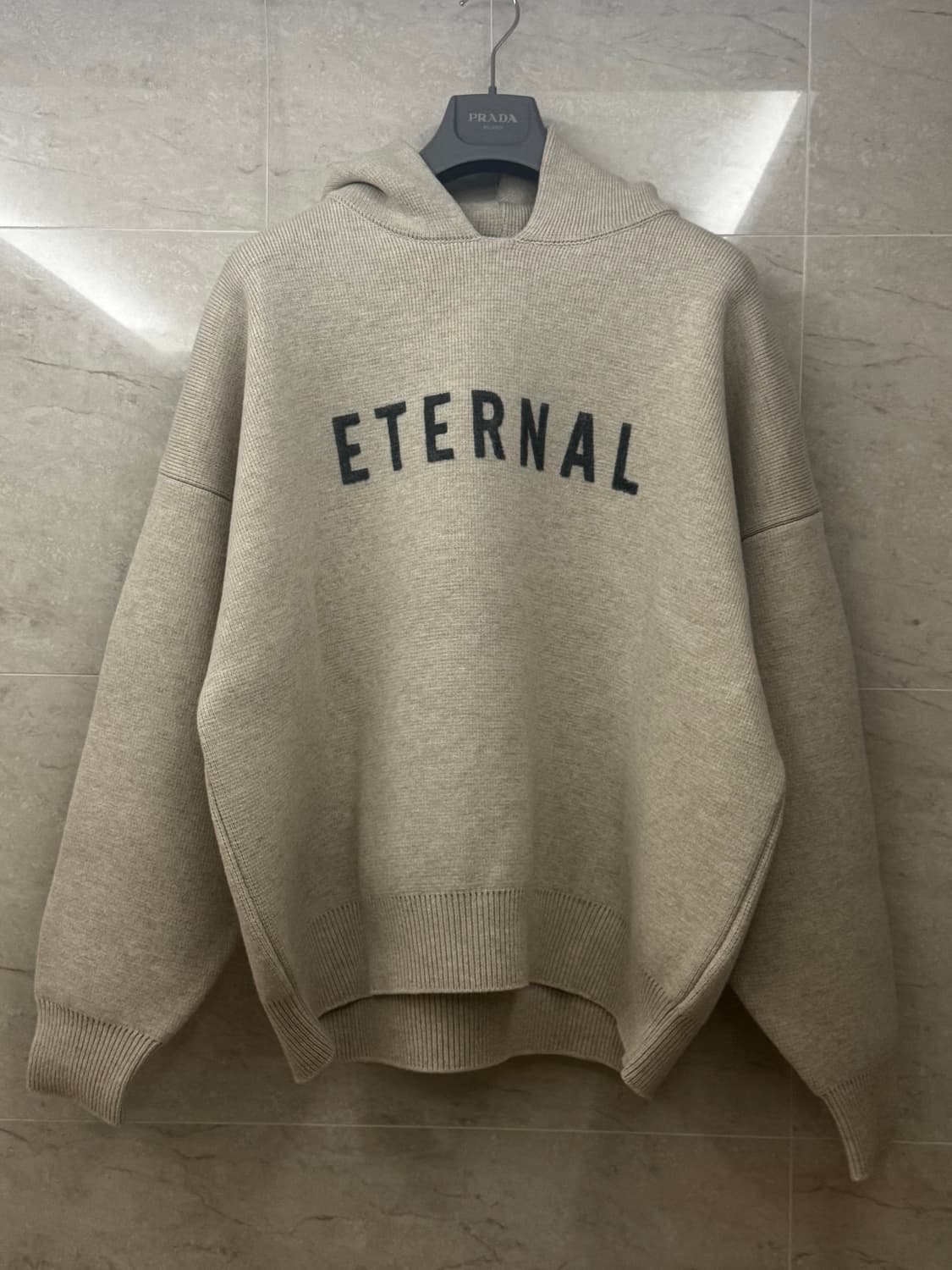 [남성] 피어오브갓 이터널 자카드 메리노 울 후디 (새제품) 상품이미지2