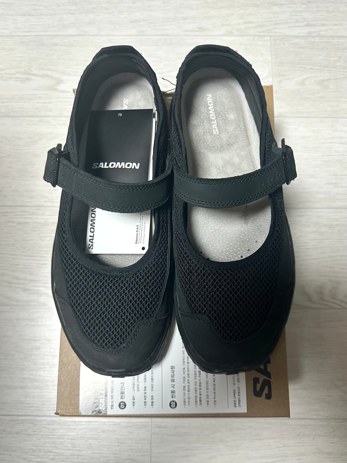 살로몬 RX 메리제인 블랙 265 상품이미지3