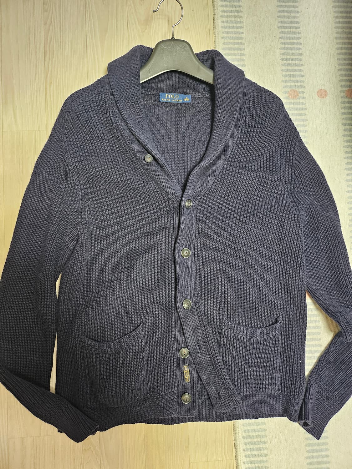 폴로 랄프로렌 코튼 숄카라 가디건 상품이미지1