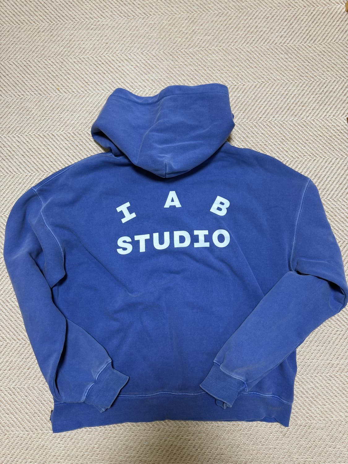 아이앱 피그먼트 후드 로얄블루L 상품이미지2