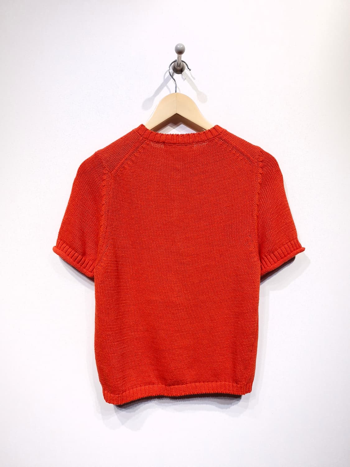 낫띵리튼 아이비 코튼 가디건 캔디레드(F) 상품이미지4