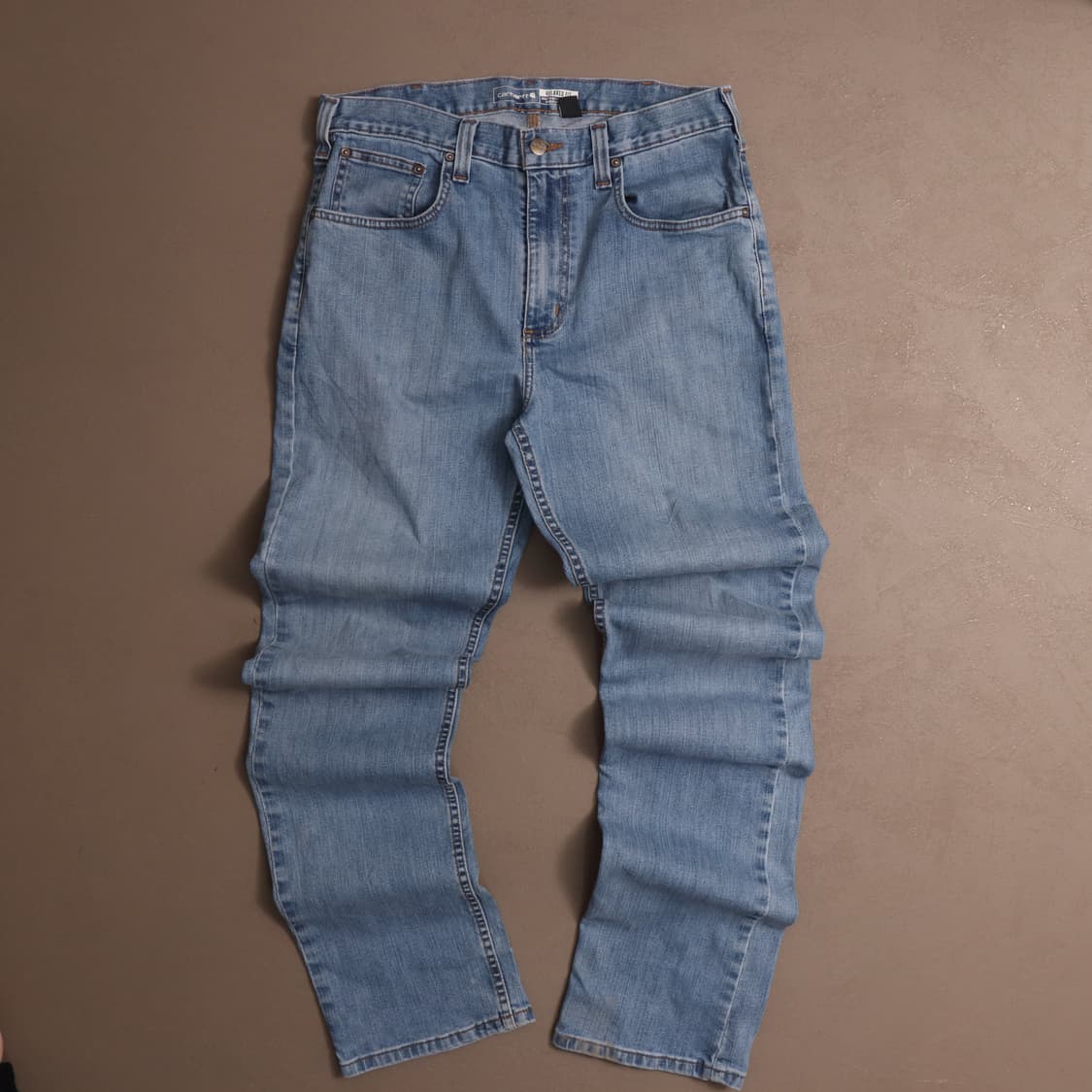 칼하트 연청 데님팬츠 A1809 상품이미지2