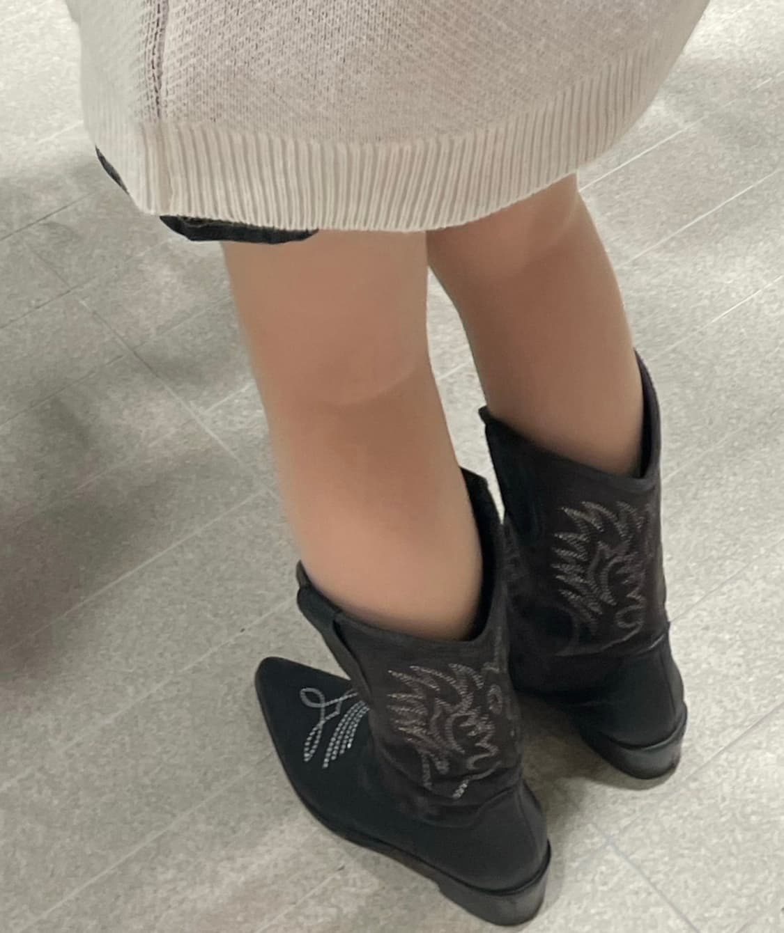 애즈온 웨스턴부츠 블랙 235  상품이미지2