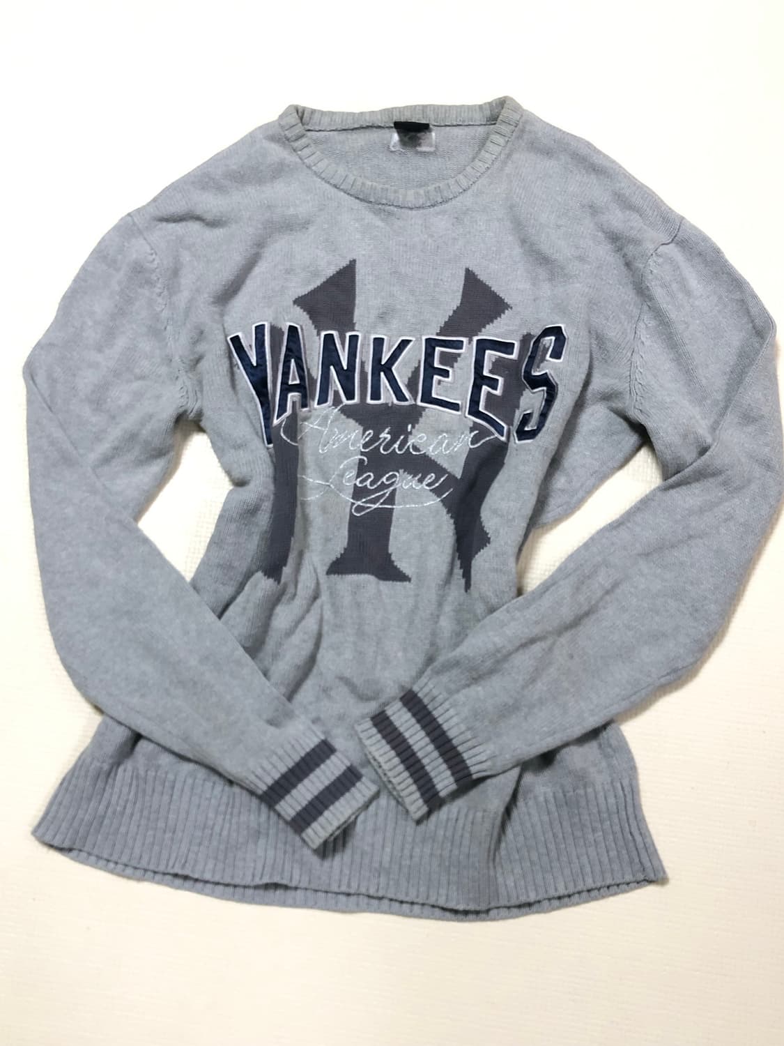 빈티지 mlb 빅 로고 니트 상품이미지8