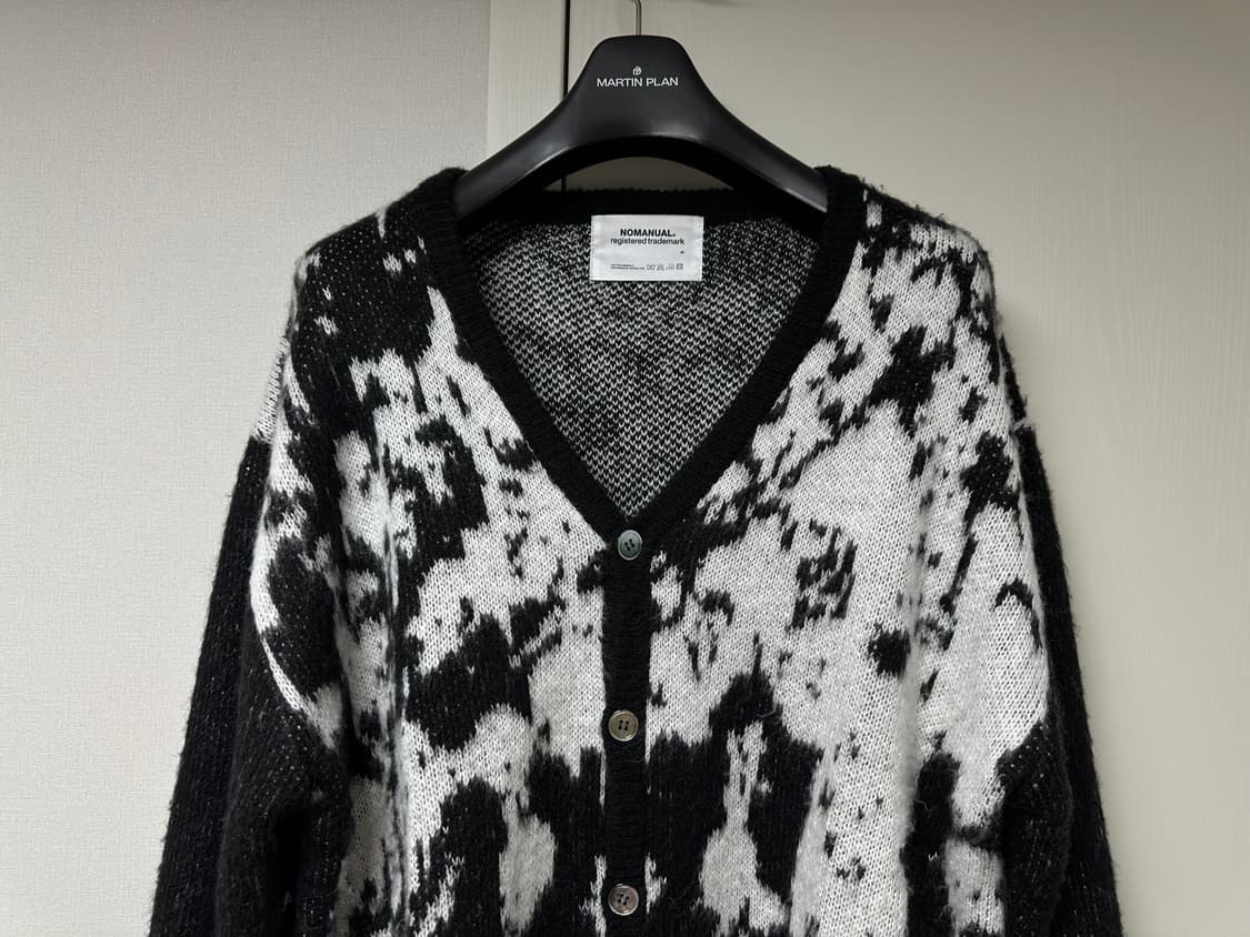 노메뉴얼 모헤어 가디건 M 상품이미지6