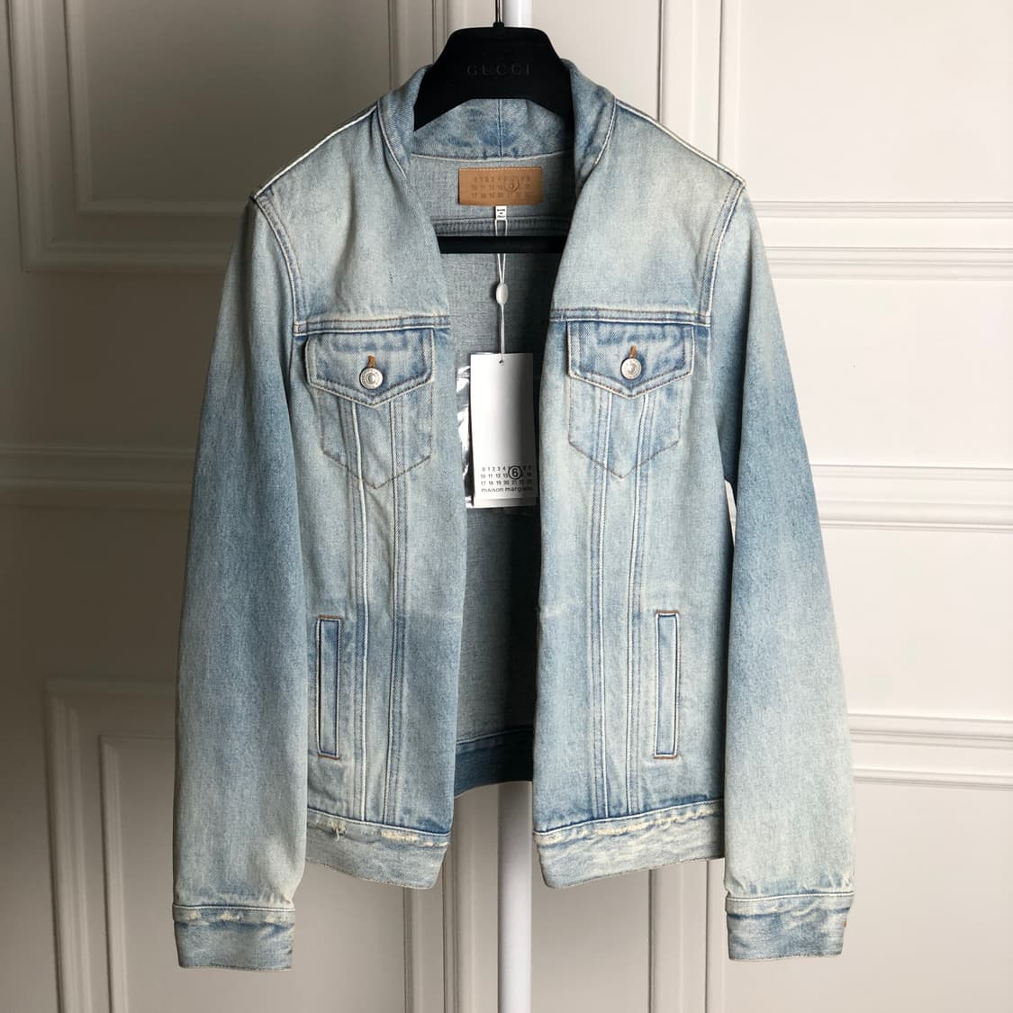마르지엘라mm6 카라리스 변형 데님자켓 상품이미지4